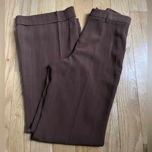 Beautiful Brown Pinstripe Trousers